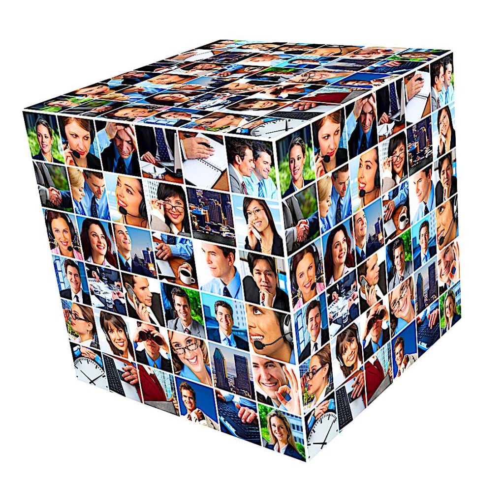 Collage business people recruiting rubix cube Pivotal HR Solutions Blog