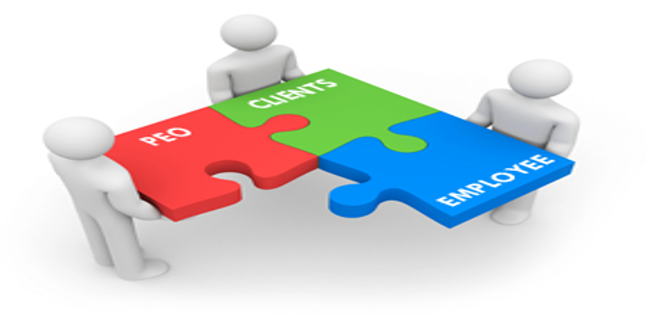 The pros and cons of engaging Employee Management Services or PEO for small business and the "Department of One" 2 PEO clients people image