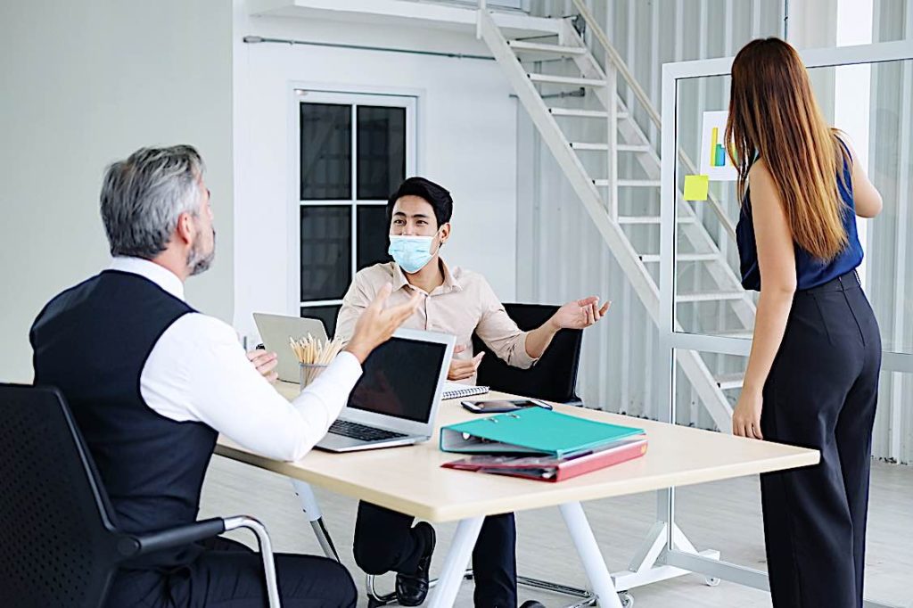 Dispute workplace mix of masks HR Managementt Pivotal HR Solutions Blog