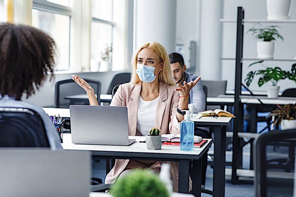 Mask Conflict Workplace HR Management Pivotal HR Solutions Blog