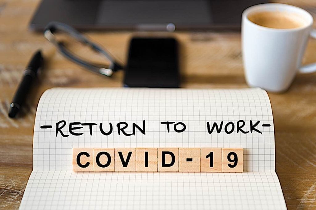 Return to Work after Covid Pivotal HR Solutions Blog