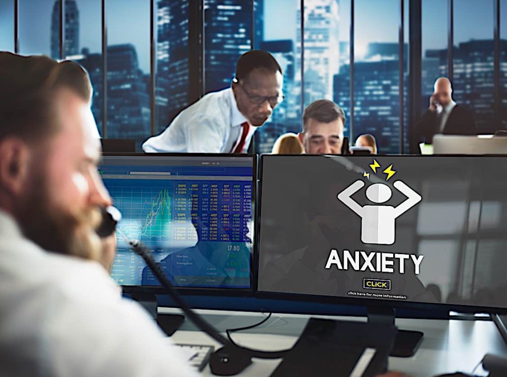 Anxiety is a leading mental health issue in workplaces dreamstime l 79519442 Pivotal HR Solutions Blog