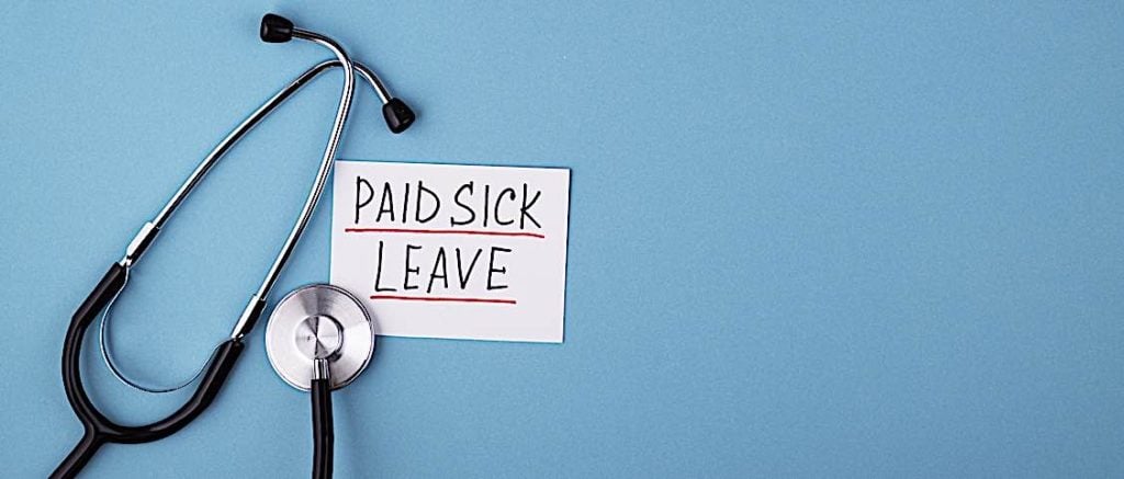 Paid Sick Leave dreamstime l 207673764 Pivotal HR Solutions Blog