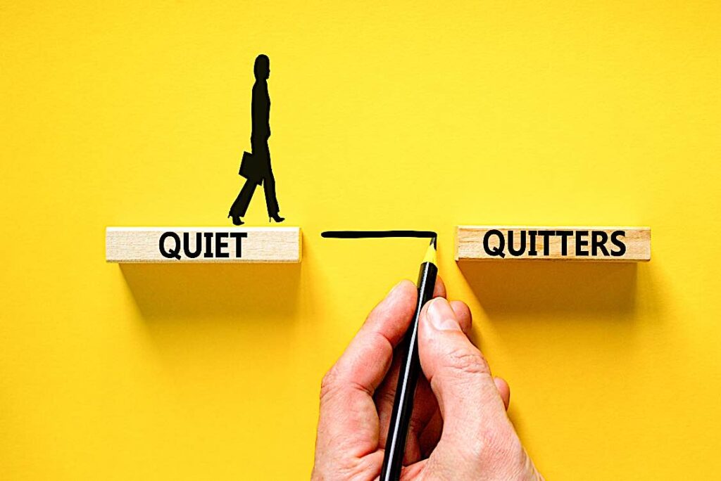 Quiet Quitting concept dreamstime 257985592 Pivotal HR Solutions Blog