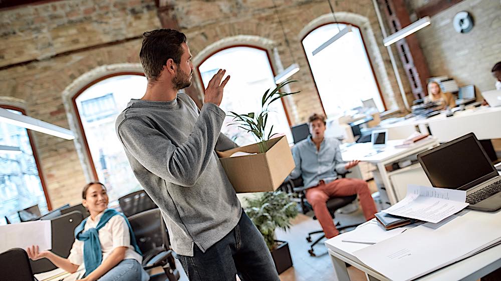 10 reasons why 28 percent of employees are ready to leave their employer and 6 ways HR Managers can help prevent it : Reports 3 Leaving your job for better opportunities dreamstime xl 166134666 Pivotal HR Solutions Blog