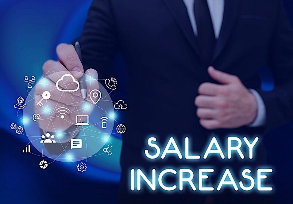 Salary increases are projected in 2024 (based on a survey) to average 3.6%.