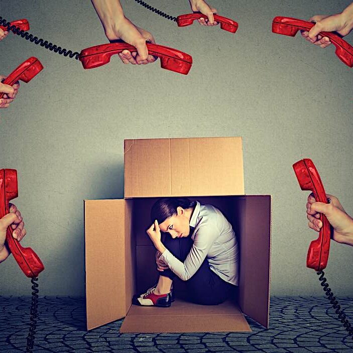 Stressed employee metaphor dreamstime_xl_100836557- Pivotal - HR - Solutions - Blog One third of Canadians have taken time off work this year for mental stress and issues, often caused by overwork, excessive demands and deadlines.